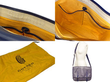 Load image into Gallery viewer, GOYARD ゴヤール ブラック ヴェルヴェデール GM 斜め掛けショルダーバッグ ネイビー 美品 中古 46722