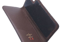 Load image into Gallery viewer, LOUIS VUITTON ルイ・ヴィトン モノグラム iPhoneX/XS スマホケース ブラウン 小物 ロゴ 中古 46723