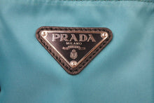 Load image into Gallery viewer, PRADA プラダ ２WAY ナイロン トートバッグ ショルダーバッグ ブルー トライアングルロゴ レザー 美品 中古 46740
