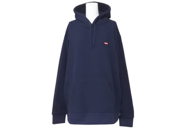 Supreme シュプリーム スモール ボックス ロゴ パーカー ネイビー フーディー トップス サイズL 中古 46794