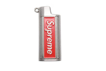 画像をギャラリービューアに読み込む, SUPREME シュプリーム 19SS Metal Lighter Holster メタルライターホルスターケース シルバー レッド 中古 46810 