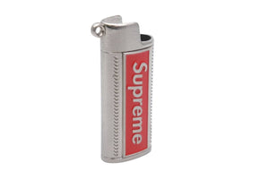 SUPREME シュプリーム 19SS Metal Lighter Holster メタルライターホルスターケース シルバー レッド 中古 46810 