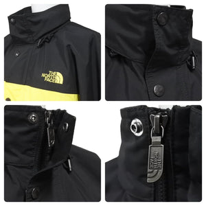 極美品 THE NORTH FACE ザ・ノースフェイス ハイドレナウィンド ジャケット フード イエロー ブラック NP21835 サイズM 中古 46830
