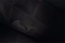 Load image into Gallery viewer, PRADA プラダ MV515 ホーボー ハンドバッグ ミニバッグ 三角ロゴ金具 プレート ナイロン ブラック レディース 美品 中古 45966