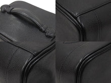 Load image into Gallery viewer, CHANEL シャネル ハンドバッグ ココマーク バニティ CH220051 7番台 02年 ブラック ゴールド金具 美品 中古 46862