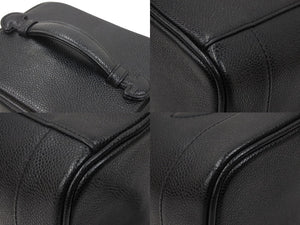 CHANEL シャネル ハンドバッグ ココマーク バニティ CH220051 7番台 02年 ブラック ゴールド金具 美品 中古 46862
