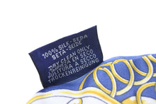 Load image into Gallery viewer, HERMES エルメス ツイリー スカーフ ショール 小物 2021秋冬 063777S シルク ネイビー ゴールド ホワイト 美品 中古 46864