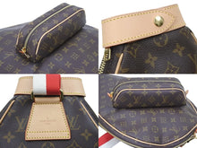 Load image into Gallery viewer, LOUISVUITTON ルイヴィトン エテュイラケットテニス ケース バッグ GI0788 PA2250 ブラウン ホワイト レッド 美品 中古 46902