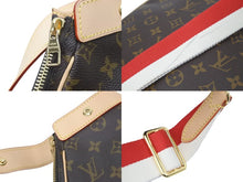Load image into Gallery viewer, LOUISVUITTON ルイヴィトン エテュイラケットテニス ケース バッグ GI0788 PA2250 ブラウン ホワイト レッド 美品 中古 46902