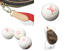 Load image into Gallery viewer, LOUISVUITTON ルイヴィトン エテュイラケットテニス ケース バッグ GI0788 PA2250 ブラウン ホワイト レッド 美品 中古 46902