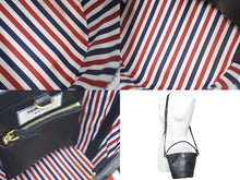 Load image into Gallery viewer, THOM BROWNE トムブラウン バケツ型 2WAYバッグ ショルダーバッグ ハンドバッグ レザー ブラック ゴールド金具 美品 中古 46912