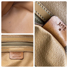 Load image into Gallery viewer, CELINE セリーヌ ミニボストンバッグ ハンドバッグ マカダム柄 M95 PVC ブラウン ゴールド金具 良品 中古 46949 正規品