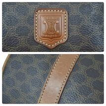 Load image into Gallery viewer, CELINE セリーヌ ミニボストンバッグ ハンドバッグ マカダム柄 M95 PVC ブラウン ゴールド金具 良品 中古 46949 正規品