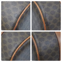 Load image into Gallery viewer, CELINE セリーヌ ミニボストンバッグ ハンドバッグ マカダム柄 M95 PVC ブラウン ゴールド金具 良品 中古 46949 正規品