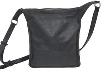 Load image into Gallery viewer, CHROME HEARTS クロムハーツ Fスリンガー レザー ショルダーバッグ ブラック シルバー925 斜め掛け シルバー金具 中古 46967