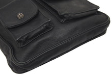 Load image into Gallery viewer, CHROME HEARTS クロムハーツ Fスリンガー レザー ショルダーバッグ ブラック シルバー925 斜め掛け シルバー金具 中古 46967
