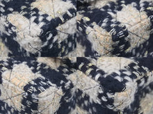 Load image into Gallery viewer, 未使用 シャネル CHANEL マトラッセ 親子バッグ フルセット 3番台 バッグ ツイード ネイビー ゴールド 金具 中古 46980