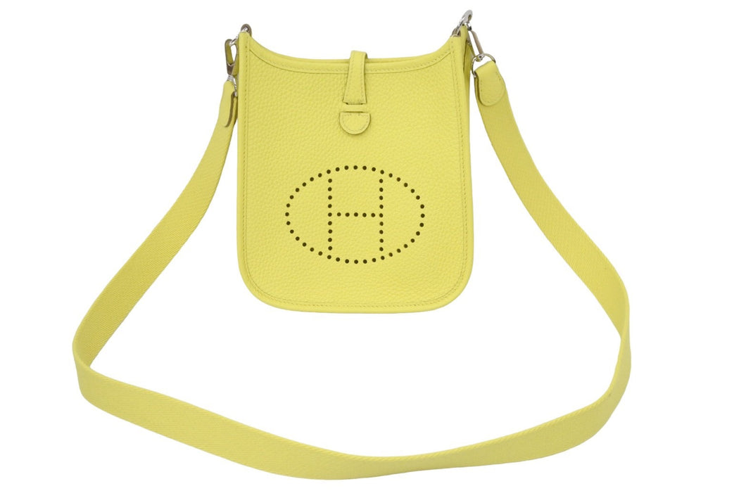 HERMES エルメス エヴリン TPM ショルダーバック 2021年 Z刻印 ジョーヌナプレ トゴ 箱付き 未使用品 47003