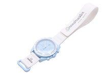 Load image into Gallery viewer, OMEGA オメガ Swatch スウォッチ ミッション トゥ ウラヌス バイオセラミック ムーンスウォッチ ライトブルー 美品 中古 47015