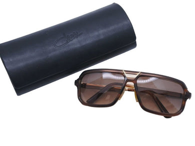 CAZAL カザール サングラス レジェンズ レジェンド プラスチック メタル ブラウン サイズ62□14 美品 中古 47021 
