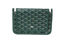 Load image into Gallery viewer, 新品同様 GOYARD ゴヤール プリュメ ショルダーバッグ 斜めがけポシェット ポーチウォレット PVC レザー グリーン 中古 47026