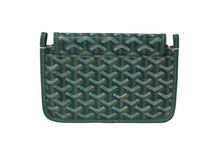 Load image into Gallery viewer, 新品同様 GOYARD ゴヤール プリュメ ショルダーバッグ 斜めがけポシェット ポーチウォレット PVC レザー グリーン 中古 47026