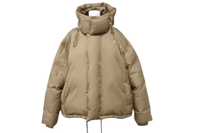 MLVINCE メルビンズ ジャケット アウター ポリエステル ナイロン ブラウン イタリア製 サイズL ユニセックス 美品 中古 47045