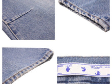 Load image into Gallery viewer, 極美品 OFF WHITE オフホワイト デニムジーンズ デニムパンツ ブルー OWYB005E20DEN002 サイズ26 中古 47054