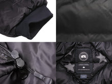 Load image into Gallery viewer, CANADA GOOSE カナダグース Ron Herman ロンハーマン スター切り替えダウンジャケット ナイロン サイズL 美品 中古 47056