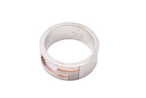 GUCCI グッチ 指輪 リングGマーク Gマーク YBC032660 YBC032661 日本サイズ１３号 ジュエリー 中古 47083