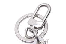 Load image into Gallery viewer, 美品 LOUIS VUITTON ポルトクレ LV バーシティジャケット キーホルダー MP3385 パープル×シルバー 中古 47090