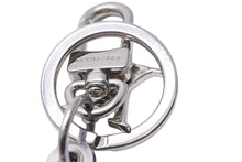 Load image into Gallery viewer, 美品 LOUIS VUITTON ポルトクレ LV バーシティジャケット キーホルダー MP3385 パープル×シルバー 中古 47090