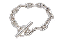 Load image into Gallery viewer, HERMES エルメス Chaine d’Ancre シェーヌダンクルMM ブレスレット アクセサリー 18コマ シルバー925 61.5g 美品 中古 47103