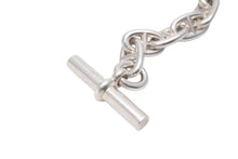 Load image into Gallery viewer, HERMES エルメス Chaine d’Ancre シェーヌダンクルMM ブレスレット アクセサリー 18コマ シルバー925 61.5g 美品 中古 47103