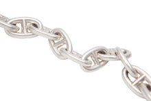 Load image into Gallery viewer, HERMES エルメス Chaine d’Ancre シェーヌダンクルMM ブレスレット アクセサリー 18コマ シルバー925 61.5g 美品 中古 47103
