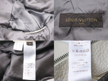 画像をギャラリービューアに読み込む, 極美品 Louis Vuitton ルイヴィトン レザージャケット H6L03EKL5 ブルレザー キュプラ コットン ホワイト サイズ46 中古 47107