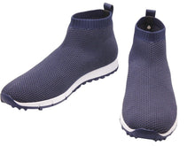 Load image into Gallery viewer, 極美品 JIMMY CHOO ジミーチュウ ストレッチニットスニーカー ソックススニーカー ネイビー 紺 中古 47109
