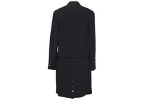 Load image into Gallery viewer, CHANEL シャネル ココマーク ウール セットアップ ブラック 96P シルク スーツ P07026W02302 サイズ38 美品 中古 47110
