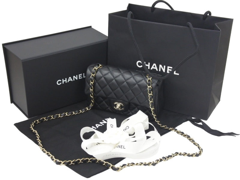 新品未使用 CHANEL シャネル ミニマトラッセ 2023Cruise フラップバッグ ショルダーバッグ A69900Y04059 94305 ラムスキン 47117