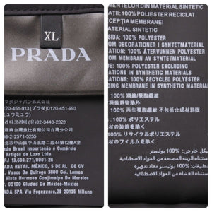 Prada プラダ ジャケット リサイクルフリース テクニカルジャケット XL SGB659 中古 47134