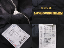 Load image into Gallery viewer, 極美品 sacai Hank Willis Thomas 切替カーゴパンツ 1-02449 個人保管 ブラック×ネイビー サイズ２ 未使用品 中古 47143