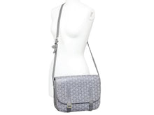Load image into Gallery viewer, GOYARD ゴヤール ヴェルヴェデールMM 斜め掛けショルダーバッグ PVC レザー グレー シルバー金具 サイズMM 美品 中古 47157