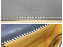 Load image into Gallery viewer, GOYARD ゴヤール ヴェルヴェデールMM 斜め掛けショルダーバッグ PVC レザー グレー シルバー金具 サイズMM 美品 中古 47157