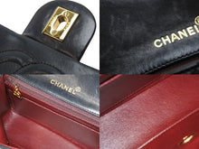 Load image into Gallery viewer, CHANEL シャネル ショルダーバッグ ミニマトラッセチェーンショルダー 1番台 ブラック ラムスキン ゴールド金具 美品 中古 47159