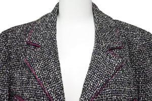 CHANEL シャネル 03AW ツイード ジャケット マルチカラー アウター ココマーク P21534W03168 サイズ36 中古 47201