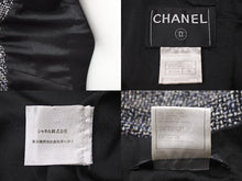 Load image into Gallery viewer, CHANEL シャネル 03AW ツイード ジャケット マルチカラー アウター ココマーク P21534W03168 サイズ36 中古 47201
