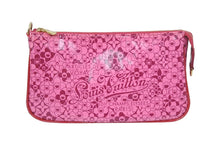 Load image into Gallery viewer, LOUIS VUITTON ルイヴィトン ポシェットコスミック アクセサリーポーチ 村上隆 M93166 PVC パテントレザー ローズ 美品 中古 47206