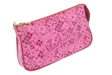 Load image into Gallery viewer, LOUIS VUITTON ルイヴィトン ポシェットコスミック アクセサリーポーチ 村上隆 M93166 PVC パテントレザー ローズ 美品 中古 47206