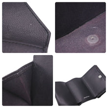 Load image into Gallery viewer, BALENCIAGA バレンシアガ 三つ折り財布 ブラック PAPIER MINI ペーパー ミニ 美品 中古 391446 0ID4N 1092 47220