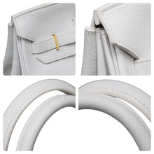 Load image into Gallery viewer, 極美品 HERMES エルメス BIRKIN バーキン35 ホワイト ゴールド金具 トゴ ハンドバッグ T刻印 中古 47225